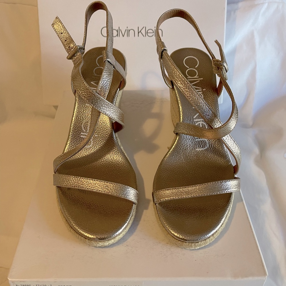 Calvin Klein Bellemine wedge sandals